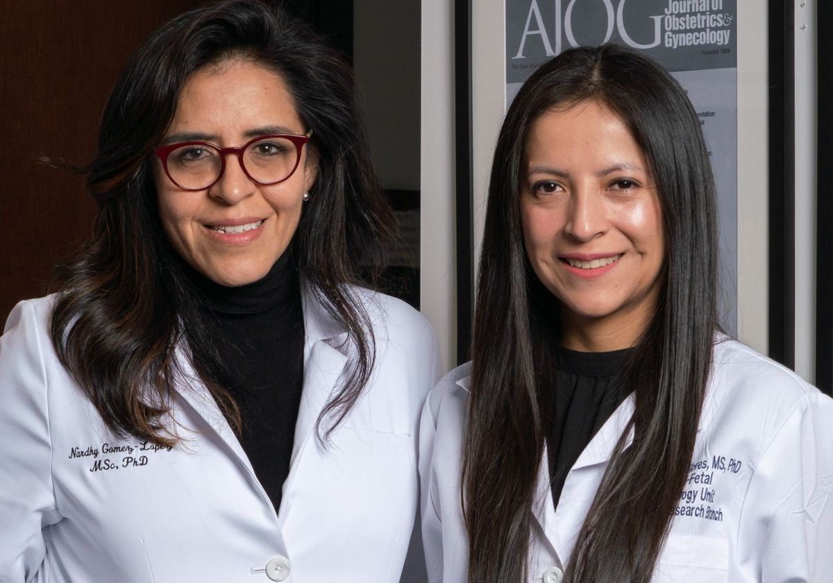 Nardhy Gomez-Lopez (left) and Valeria Garcia-Flores (right)